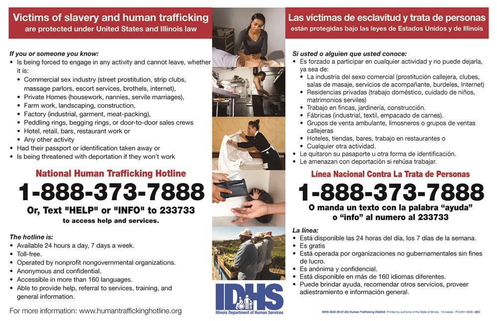National Human Trafficking Hotline